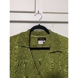 BALABALA Crinkly Stretch Fabric Button Up Blouse Y2K style